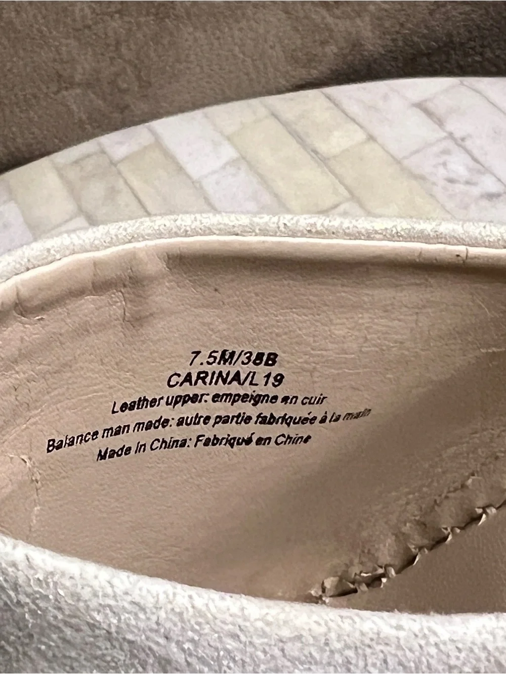 Karl Lagerfeld Light Beige Espadrille Wedge Mules - Picture 6 of 9